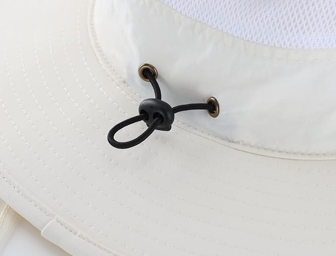Home Prefer UPF 50+ Men's Sun Hat Wide Brim Bucket Hat UV Protection Hat - Image 6