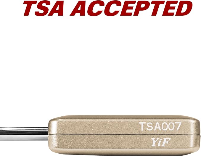 BV TSA Accepted Luggage Travel Lock, Set-Your-Own Combination Lock - Image 7