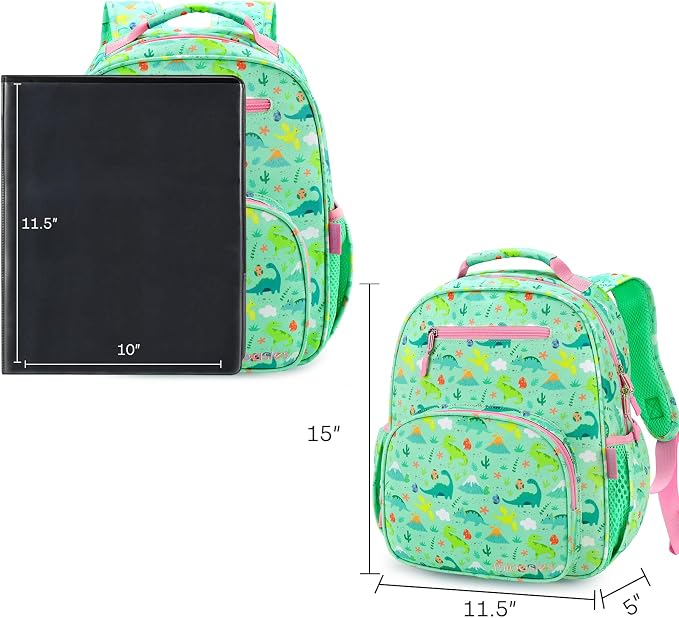 mibasies Girls Backpack 5-8: Lightweight Kids Backpacks - Image 4