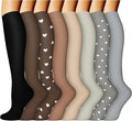 ACTINPUT 8 Pairs Compression Socks by ACTINPUT