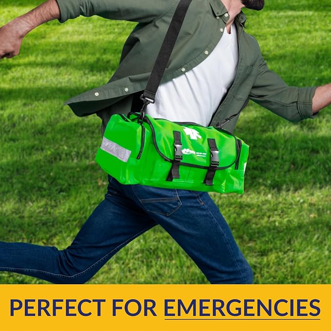 First Aid Kit - Fully Stocked Portable Reflective Bag -First Responder - Image 4