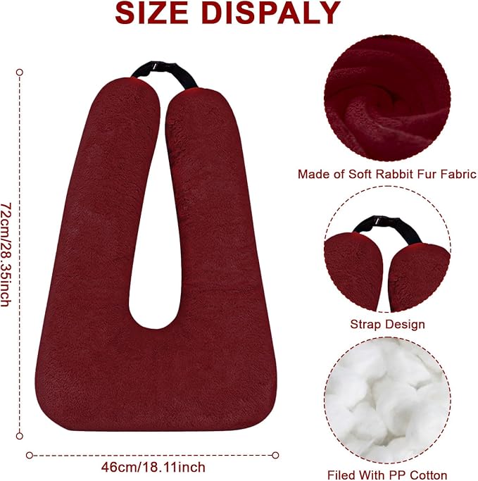 Travel Pillow, Travel Pillow for Kids, Sleeper Hold Pillow Travel, Removable - Image 7