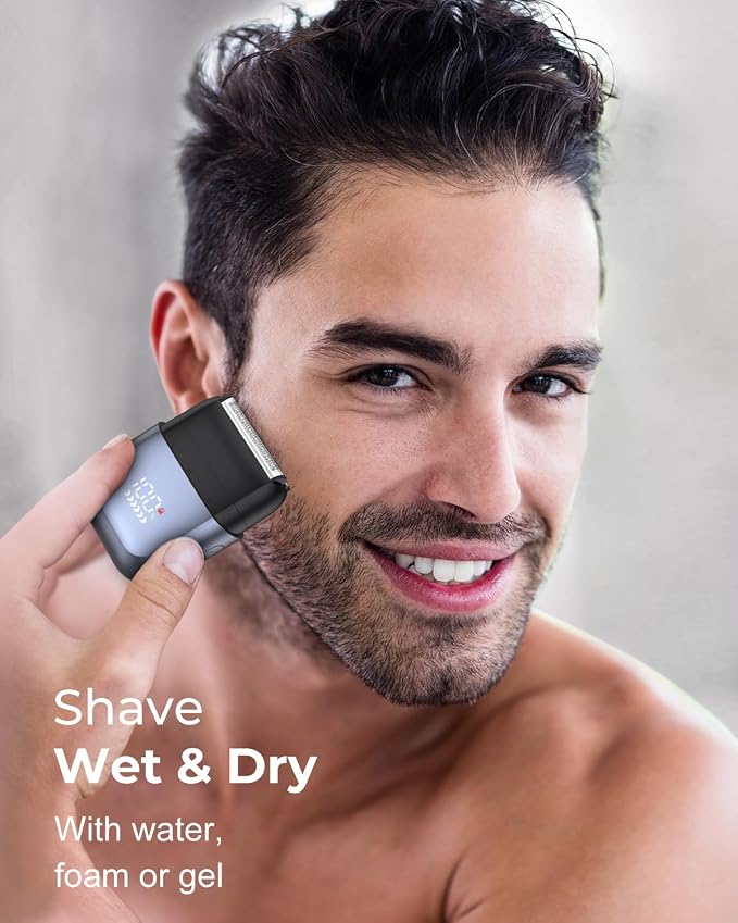 Foil Shavers for Men, Mini Electric Razors for Close Shaving Face - Image 5
