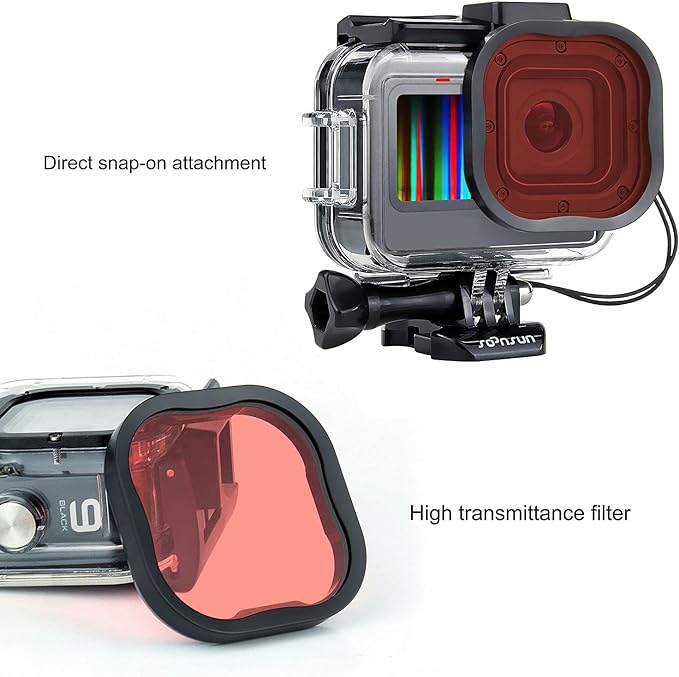 SOONSUN Waterproof Case with Dive Filters - Image 5