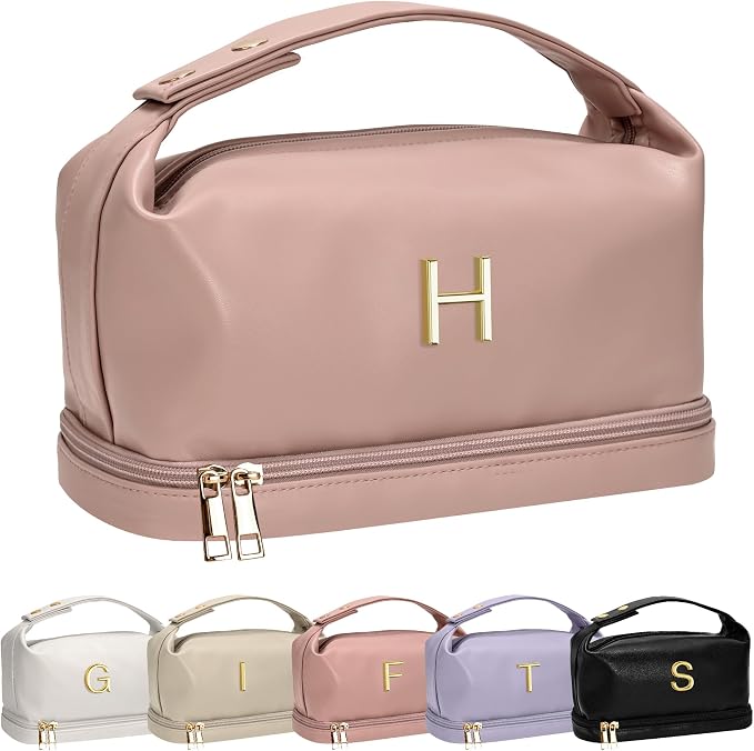Birthday Gifts for Mom, Personalized Makeup Bag by Vogewood