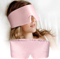 Silk Sleep Mask for Women and Men, Side Sleeper, 22 Momme Pure Mulberry Silk by Unknown