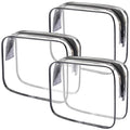 Lermende 2pcs Clear Toiletry Bag TSA Approved Travel Bag, Carry On by Lermende
