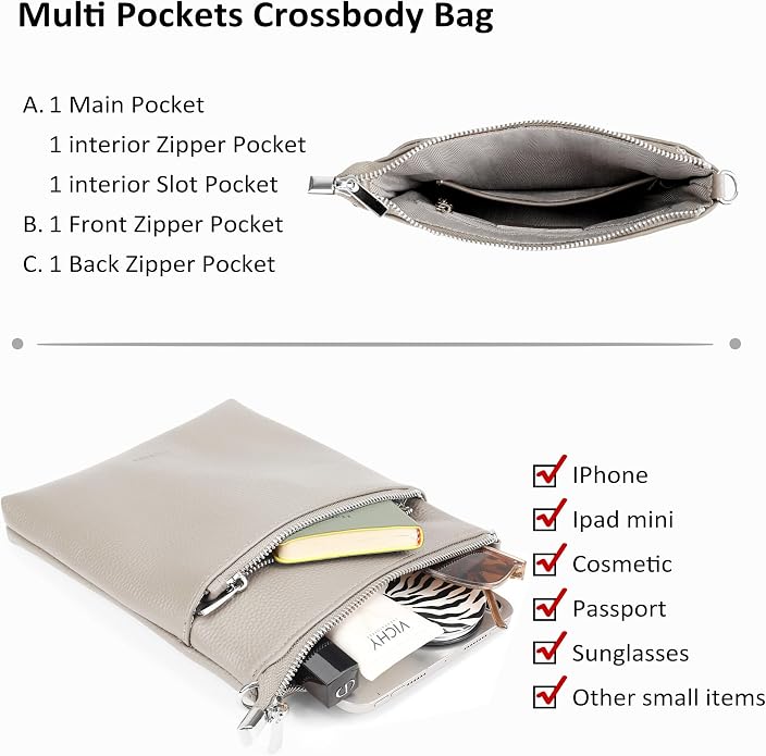 befen Genuine Leather Small Crossbody Purses - Image 3