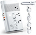 DOACE 500W Universal Travel Adapter 220V to 110V Voltage Converter, Pure Sine by DOACE