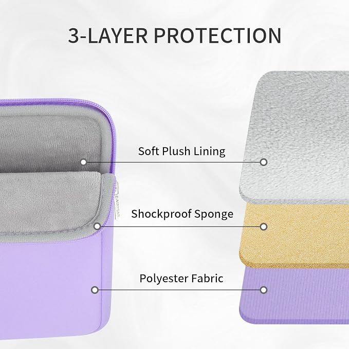 RAINYEAR Laptop Sleeve Case 13.3 Inch, Protective Portable Case - Image 3