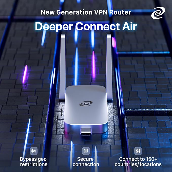 Deeper Connect Air Pocket-Sized Wireless Travel VPN Router Portable Wireguard - Image 10