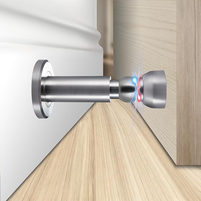 Door Stoppers – Heavy Duty Magnetic Door Stopper by TOPTAKE