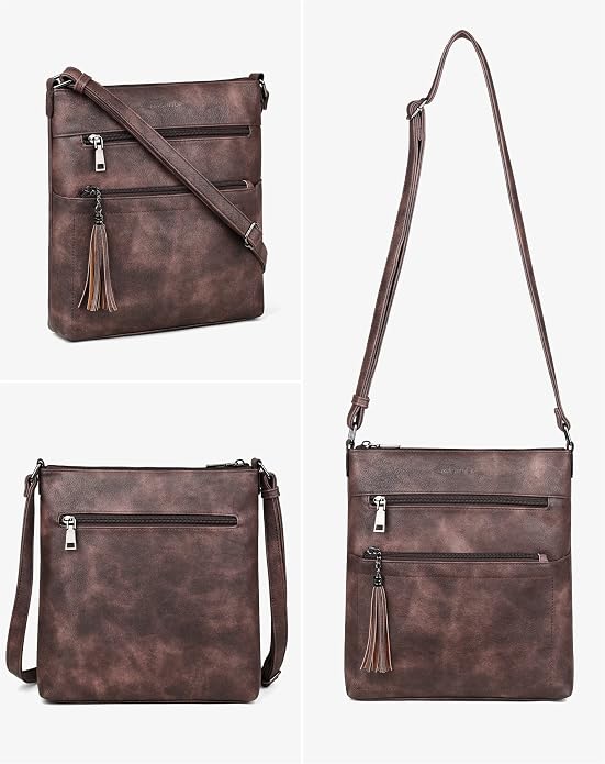 MASINTOR Crossbody Purses for Women, Adjustable Strap Shoulder Bag - Image 5