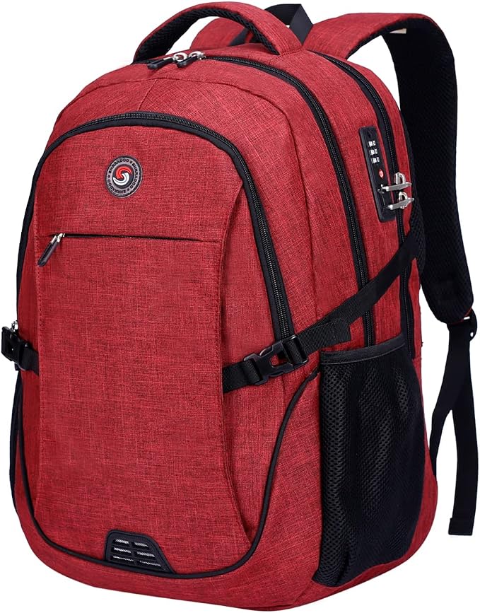 SHRRADOO Anti Theft Laptop Backpack Travel Backpacks by SHRRADOO