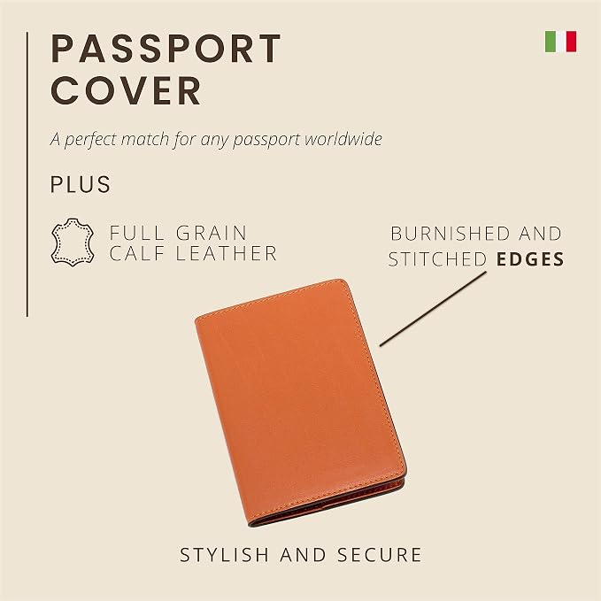 Maruse Italian Leather Passport Cover - Image 2