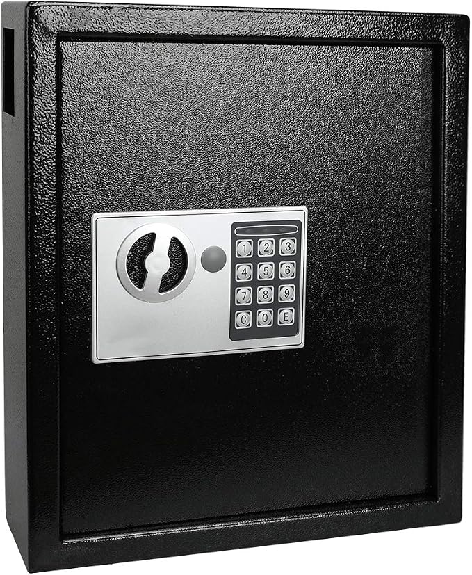 KYODOLED Electronic 40 Keys Cabinet Wall Mount, Digital Key Safe Lock Box by KYODOLED