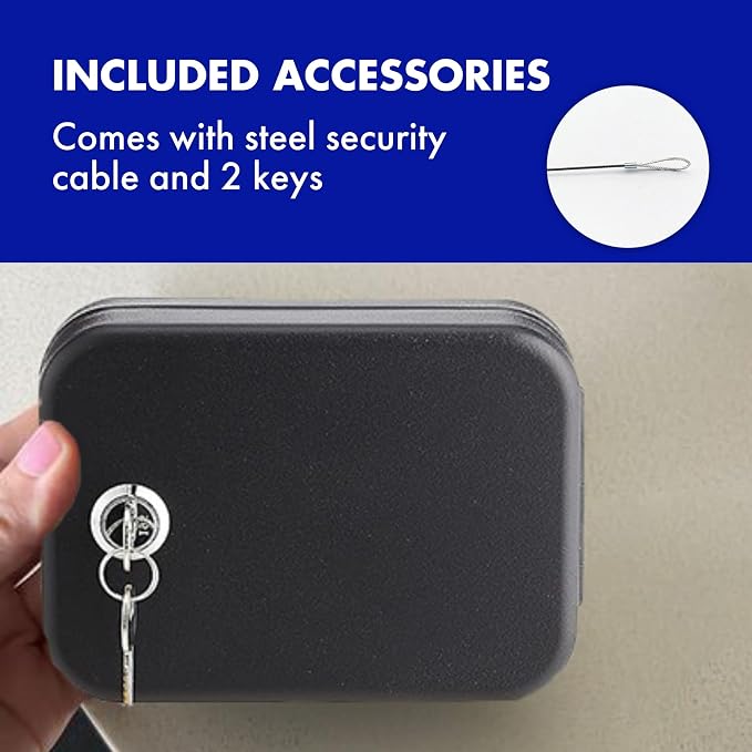 Helix - Personal Safe - Steel - Keyed Lock - Image 7