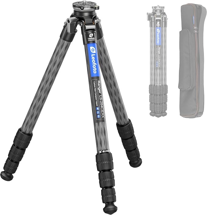 LEOFOTO LS-284CEXX Carbon Fiber Tripod by Leofoto