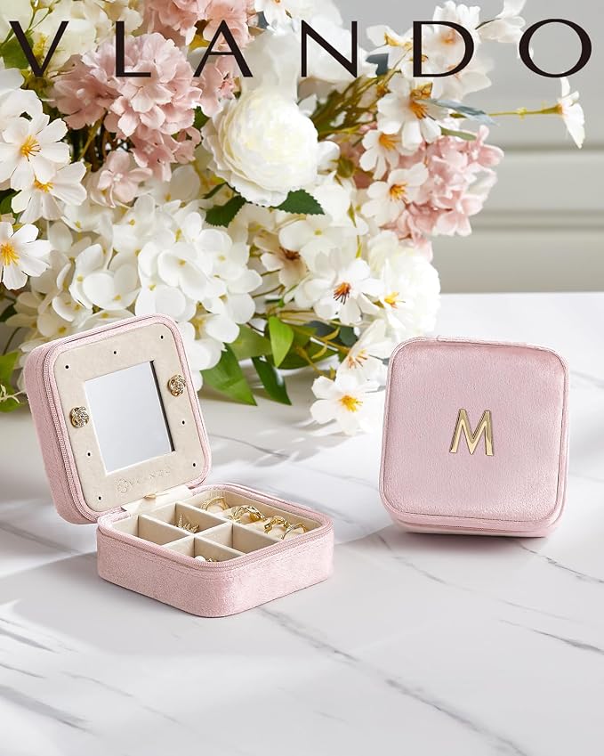 Vlando Mom Gifts for Women, Travel Jewelry Case for Mother Gifts, Travel Gifts - Image 2