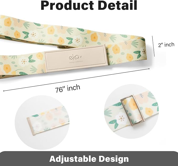 Luggage Straps for Suitcases, Adjustable Luggage Elastic Belt, Travel - Image 4