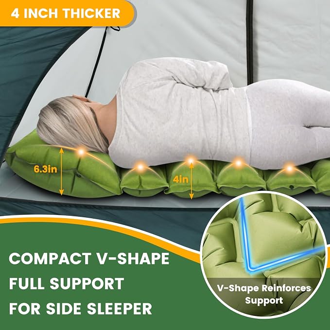 Camping Sleeping Pad, Ultralight Camping Mat - Image 2