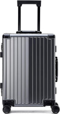 YYW Aluminum Carry-On Luggage Airline Approved Lightweight Suitcase by YYW
