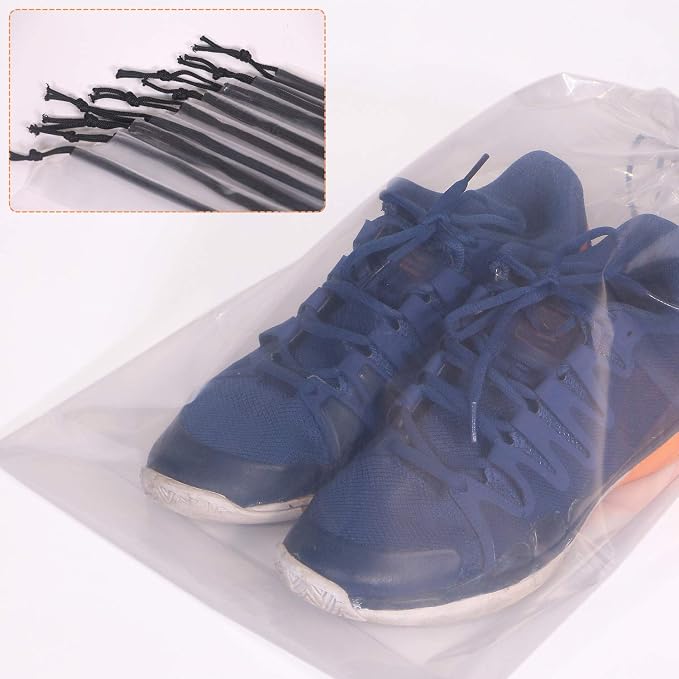 Set of 24 Transparent Shoe Bags - Image 3