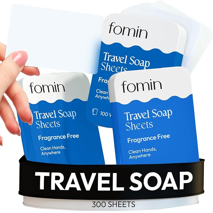 FOMIN - Antibacterial Paper Soap Sheets Tin by FOMIN