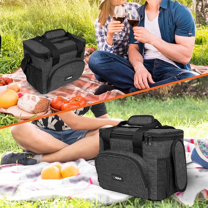OPUX Soft Cooler Bag, Insulated Collapsible Lunch Cooler Bag - Image 6