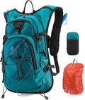 Hydration Backpack Pack with 2L Water Bladder 18L Hiking Backpack Women Men by REINOS+OUTDOOR