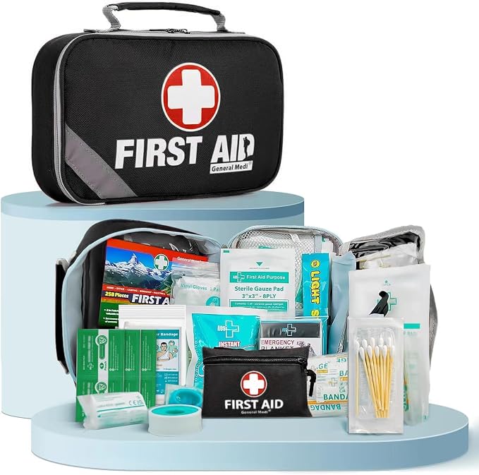 General Medi 2-in-1 First Aid Kit + 43 Piece Mini First Aid Kit -Includes Ice - Image 9