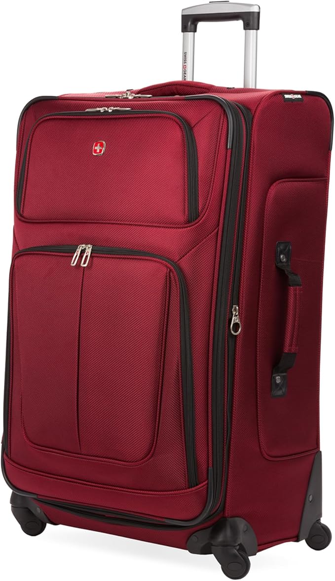 SwissGear Sion Softside Expandable Luggage, Checked-Large 29-Inch by SwissGear