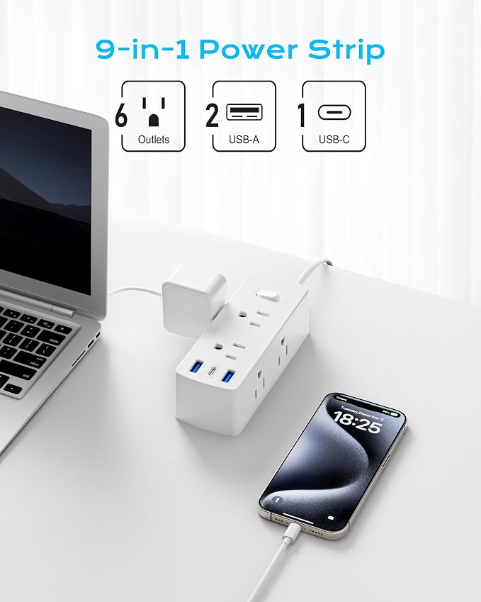 European Travel Plug Adapter, Olcorife Universal Travel Adapter - Image 2