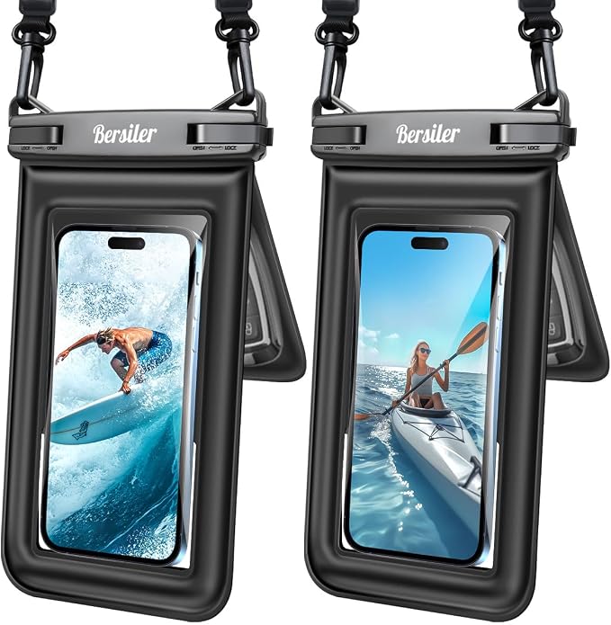 Floating Waterproof Phone Pouch by BERSILER