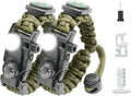 20 in 1 Survival Paracord Bracelet Adjustable Gear Kit by NVioAsport