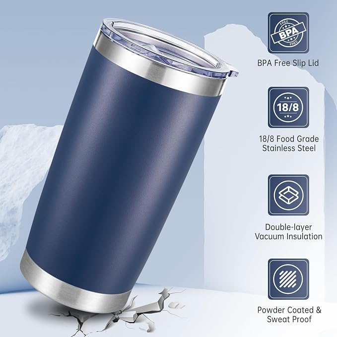 20 oz Tumblers Bulk Stainless Steel Tumbler - Image 3