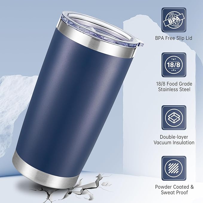 20 oz Tumblers Bulk Stainless Steel Tumbler - Image 3