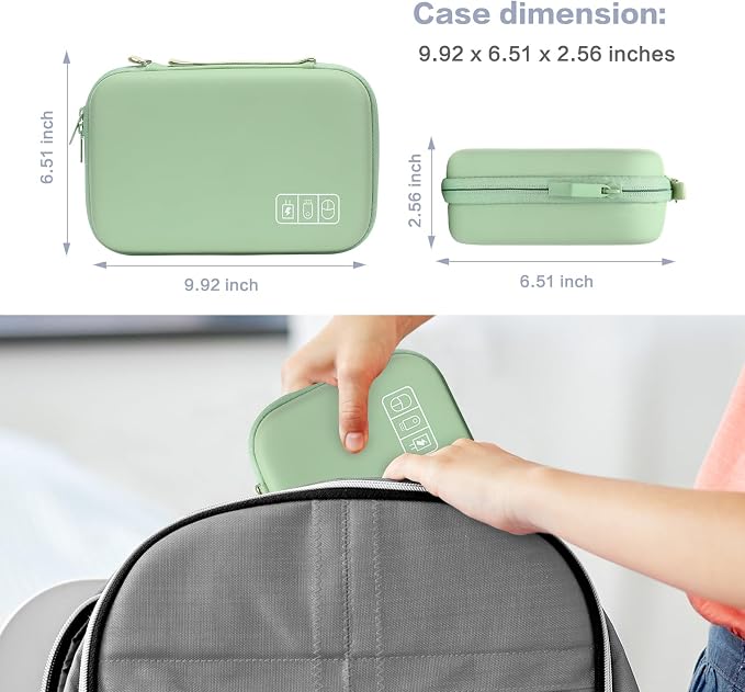 MOSISO Electronic Organizer Travel Case Compatible - Image 4