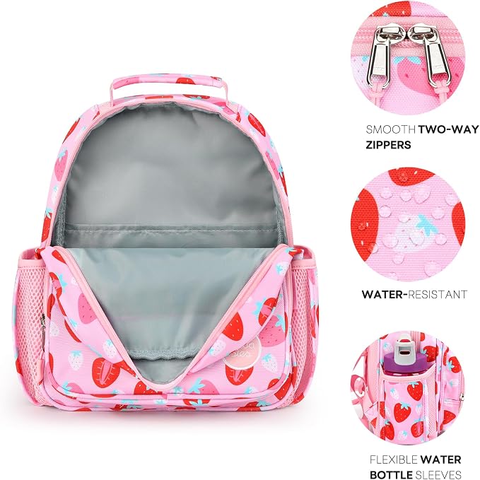 mibasies Toddler Backpack for Girls 2-4: Cute Kids Backpacks for Girls - Image 2