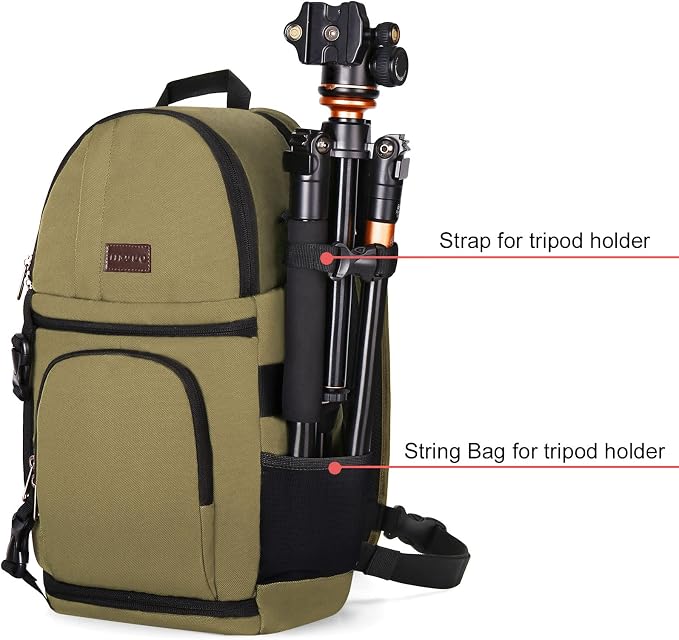 MOSISO Camera Sling Bag, DSLR/SLR/Mirrorless Camera Backpack Case Shockproof - Image 3