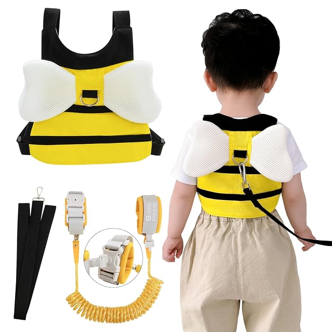 Toddler Leashes + Anti Lost Wrist Link by Unknown