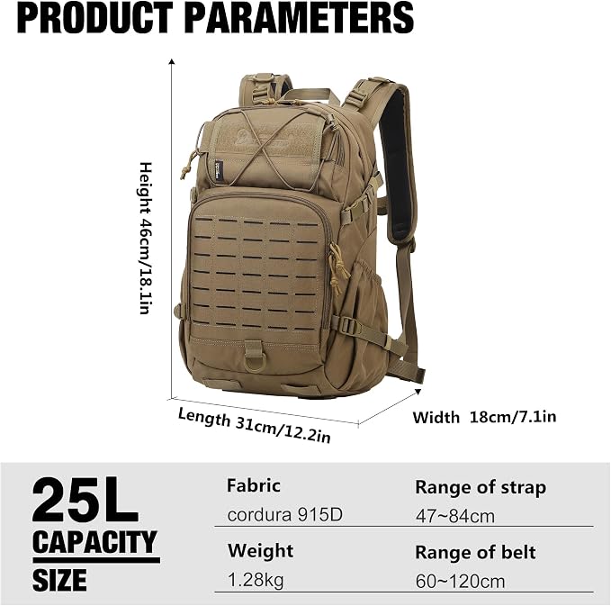 Mardingtop Tactical Military Backpack - Image 3