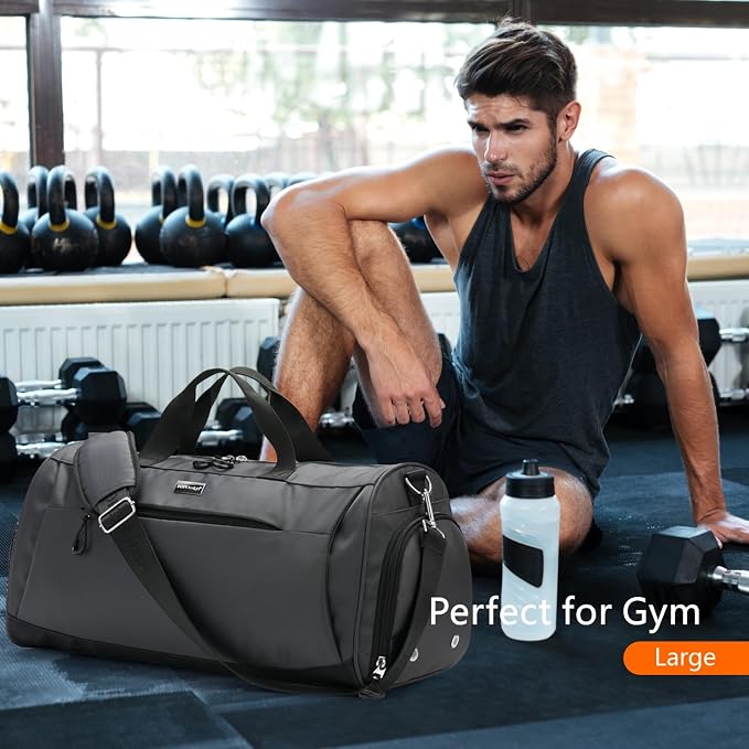 TOPDesign Gym Bag for Women & Men, Unisex Duffel Bag - Image 2