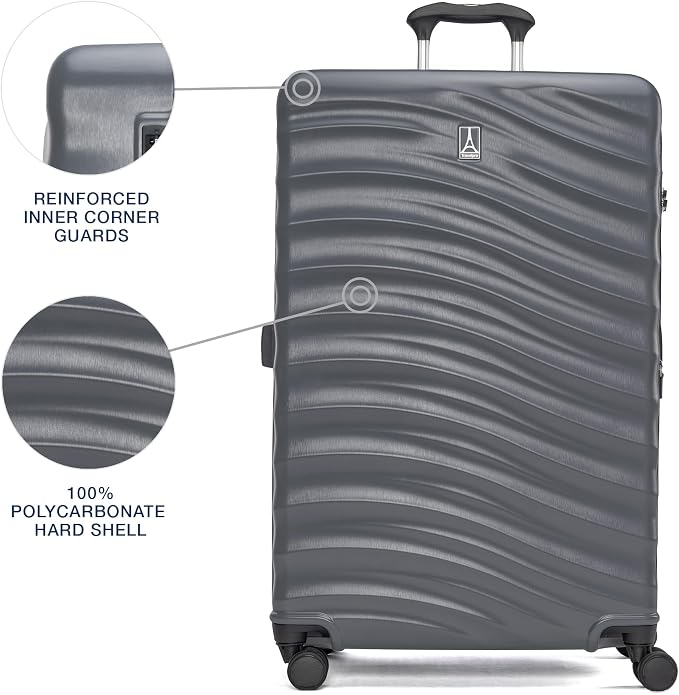 Travelpro Maxlite Air V2 Hardside Expandable Checked Luggage, 8 Spinner Wheels - Image 3