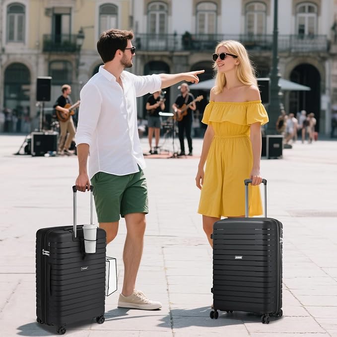 Kono 24 Inch Expandable Luggage Suitcase - Image 2