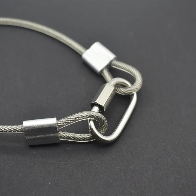 10 Pcs 2mm Wire 12 inch Vinyl Coated Stainless Steel Cable - Image 7