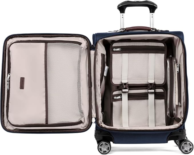 Travelpro Platinum Elite Softside Expandable Carry on Luggage, 8 Wheel Spinner - Image 5