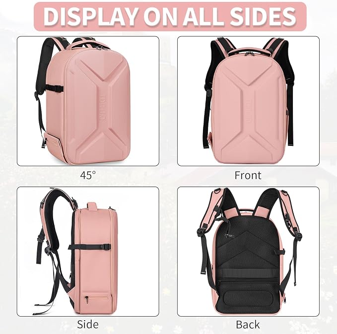 TORIBIO Camera Backpack, Hardshell DSLR Photography Camera Bag, Waterproof Hard - Image 8