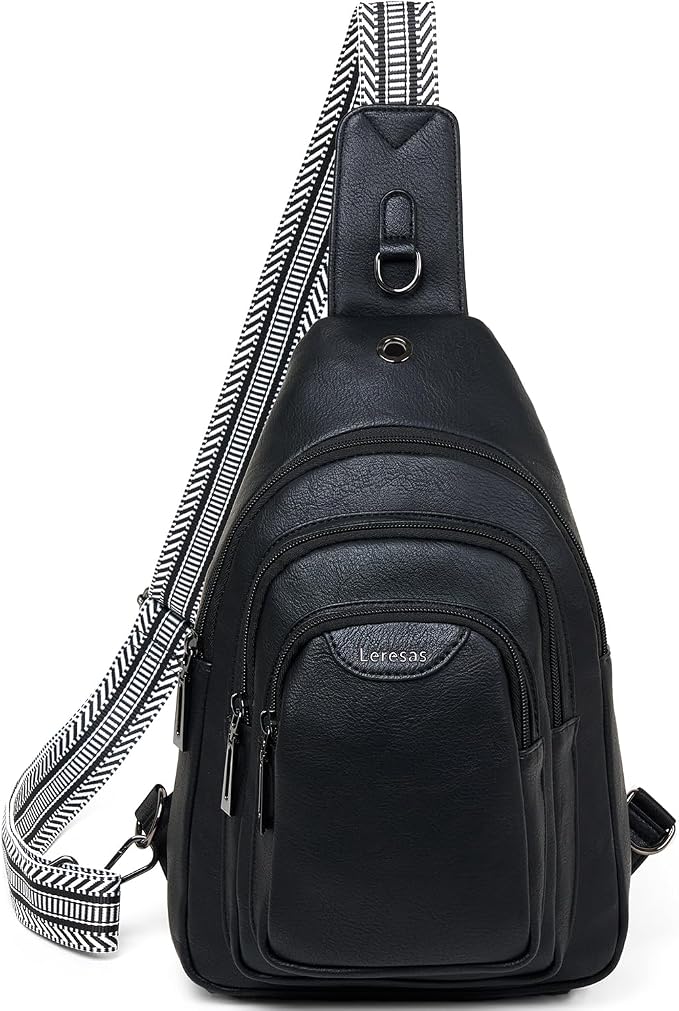 10L Crossbody Sling Bag for Women Men Anti Theft Cross Body Fanny Pack Belt Bag by Leresas