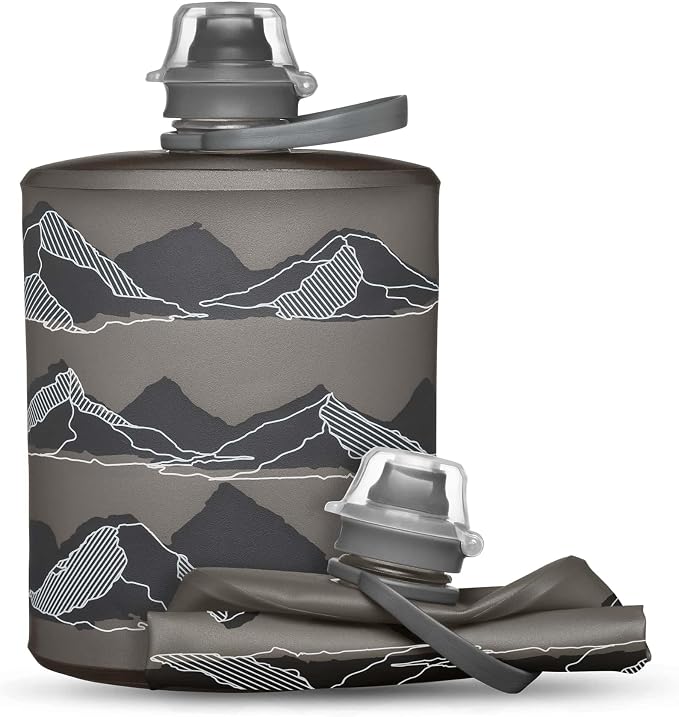 HydraPak Stow - Collapsible Backpacking Water Bottle - BPA Free, Ultra Light by Hydrapak